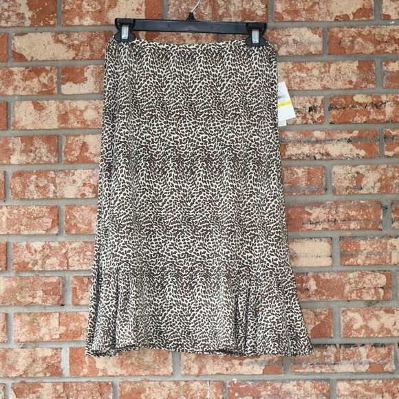JOSEPHINE Animal Print Skirt - Picture 1 of 5
